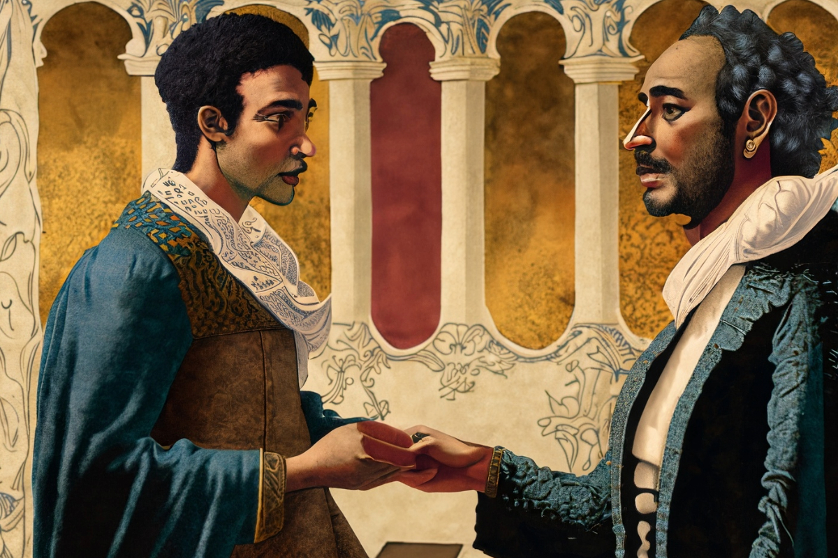 Lee los consejos de Polonio a su hijo Laertes