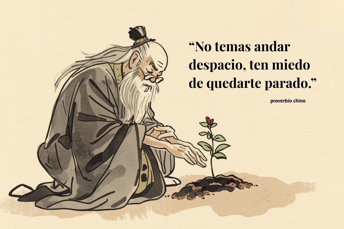 Descubre el arte de avanzar sin prisa