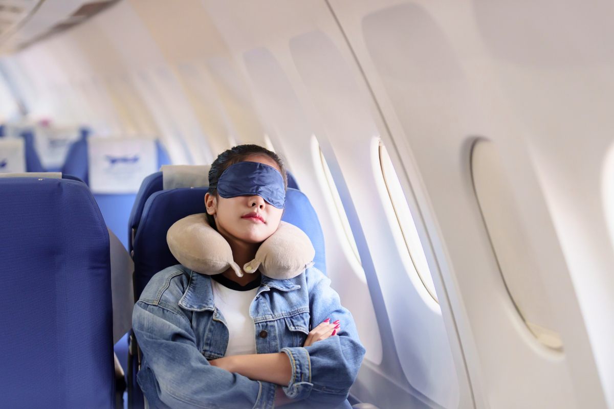 ¿Un vuelo de larga duración? Procura dormir