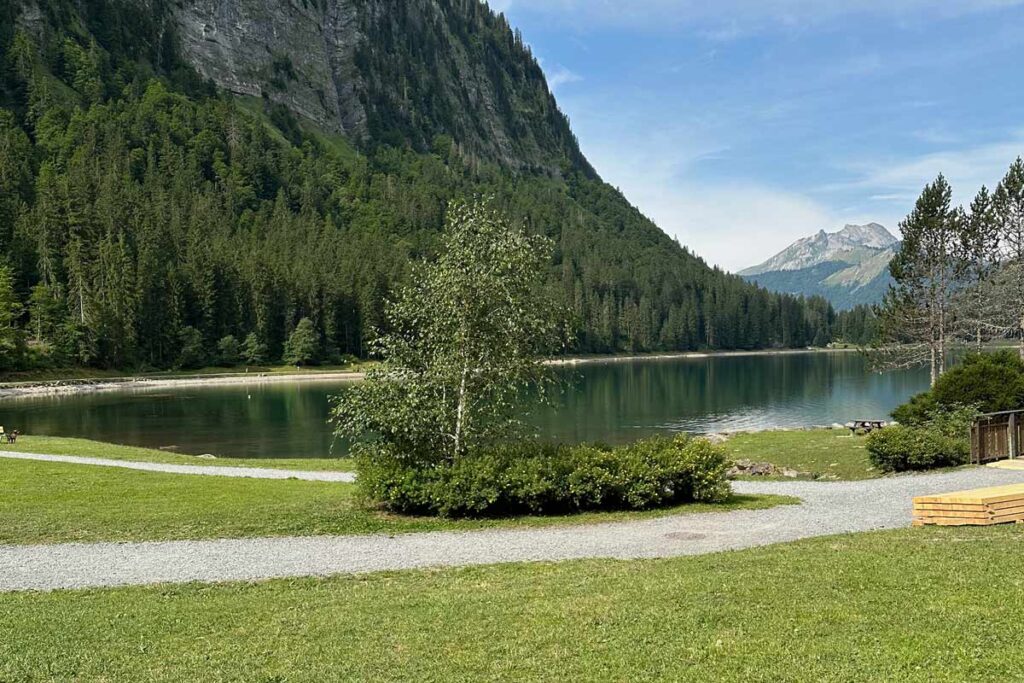 lac du Mondriond - Prueba Esto Hoy Lac du Mondriond, Morzine, vista general.