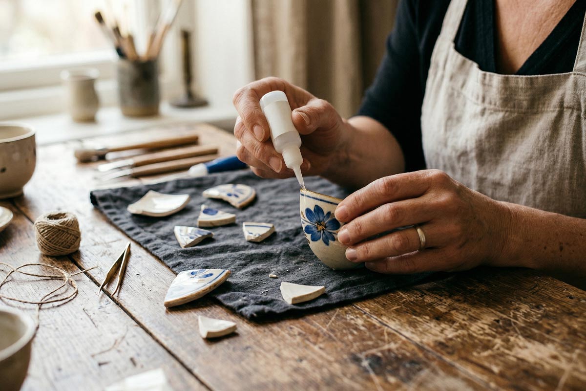 Tipos de pegamento (y el arte de no pegarte los dedos)