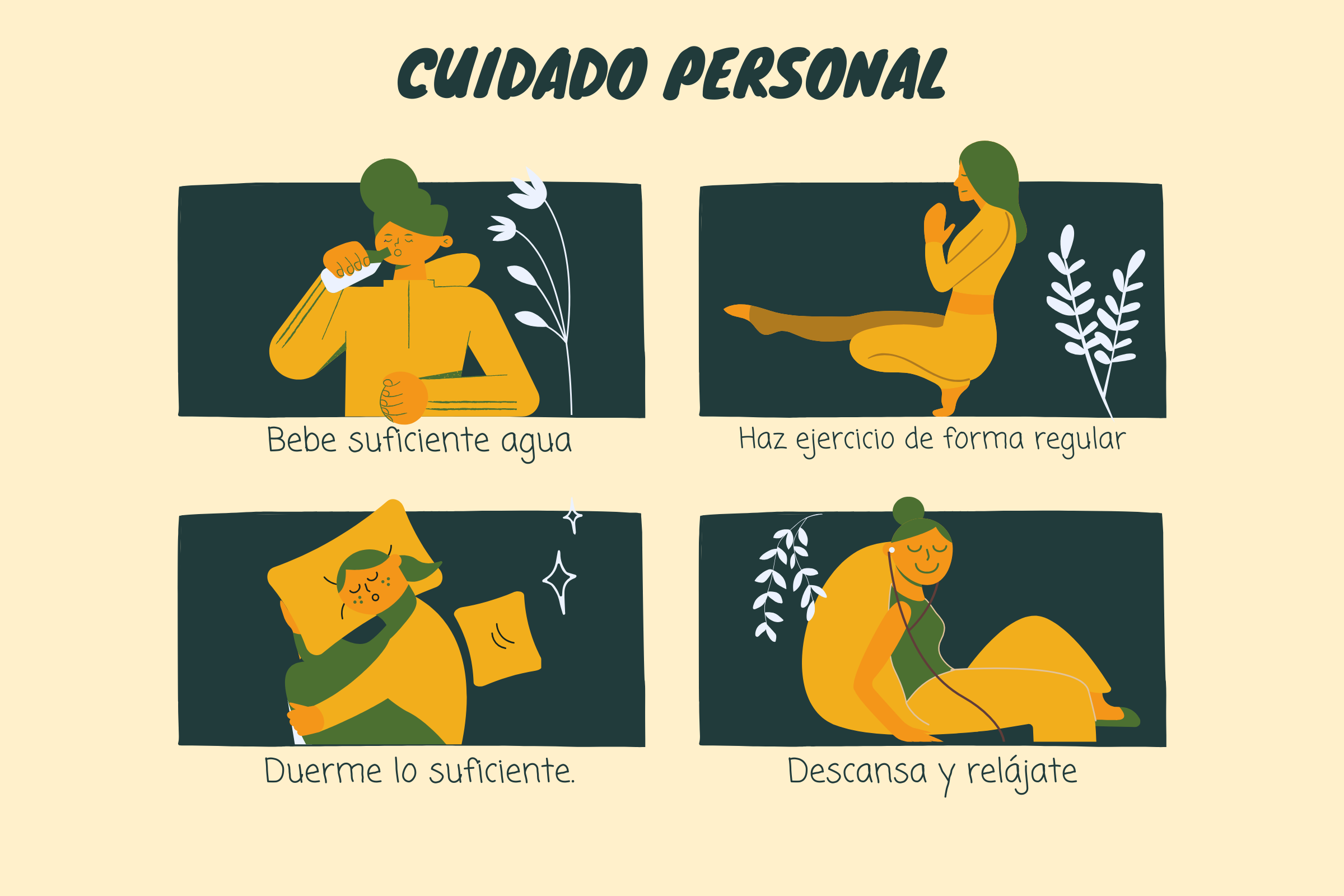 Practica el arte perdido de descansar y cuidarte