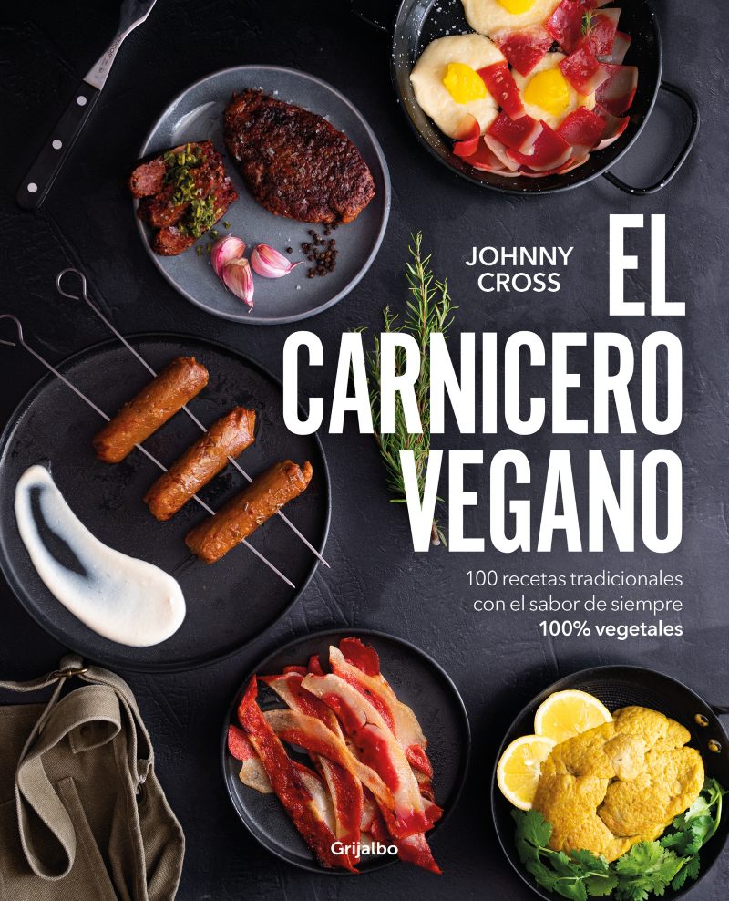 Portada del libro titulado el Carnicero Vegano.
